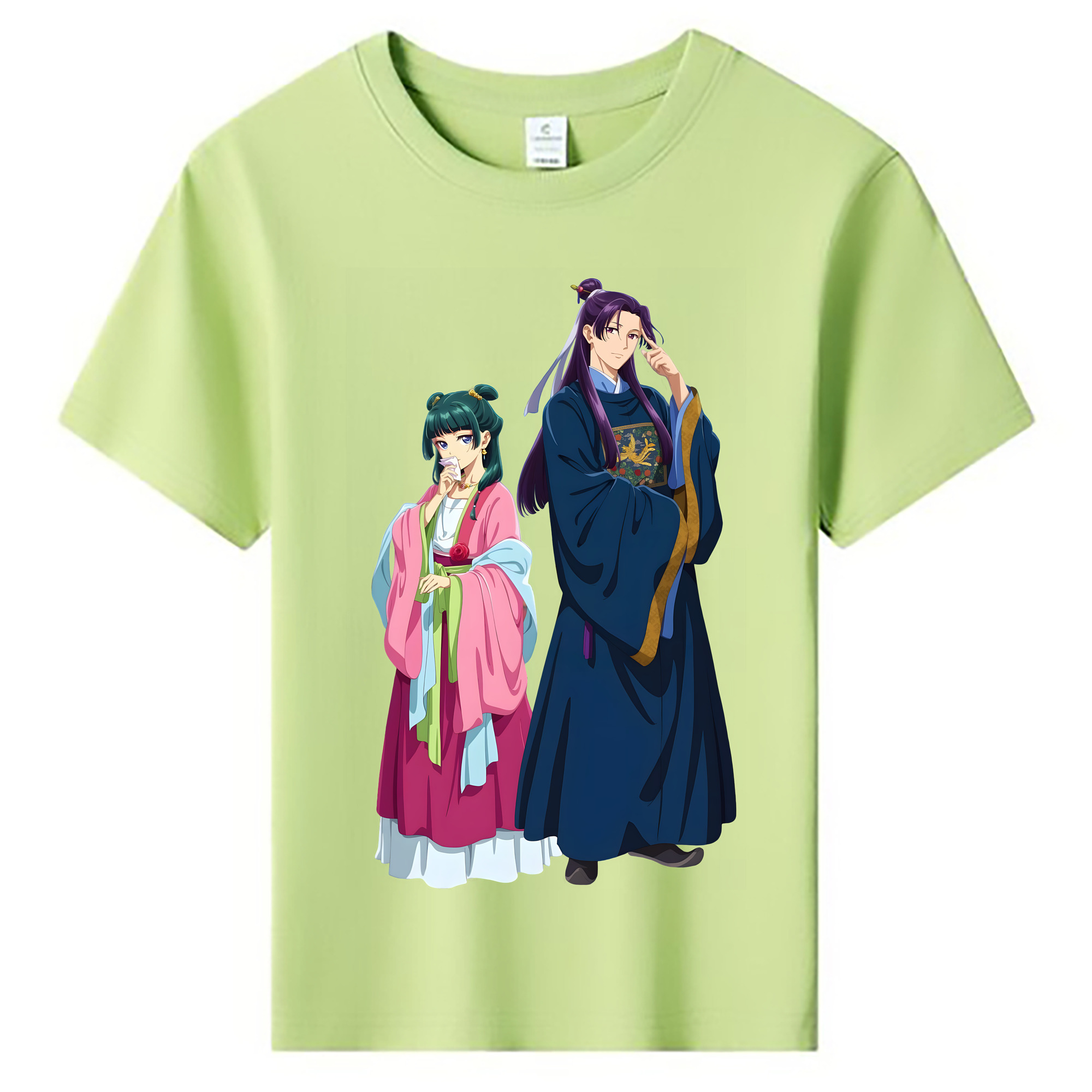 （画像用） 薬屋のひとりごと The Apothecary Diaries 綿100％キッズTシャツ（フロントプリント）